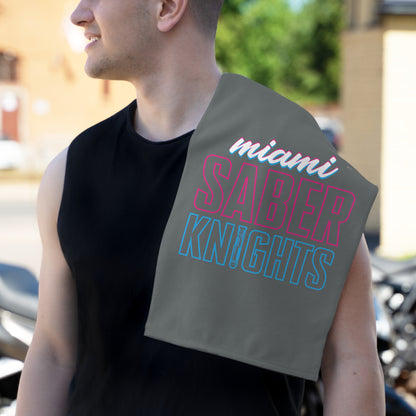 Miami Saber Knights Rally Towel