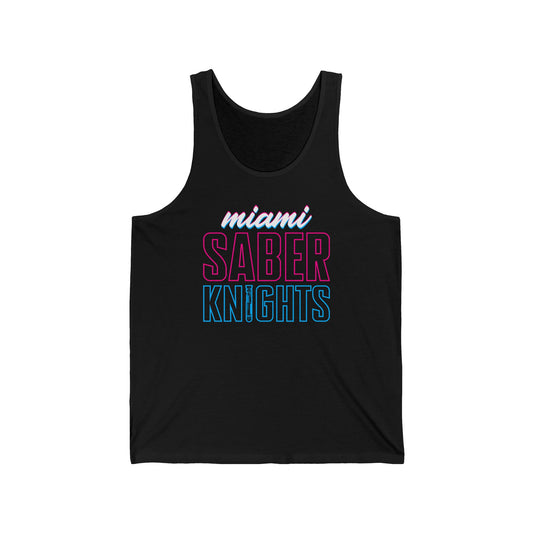 Miami Saber Knight Jersey Tank