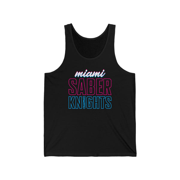 Miami Saber Knight Jersey Tank