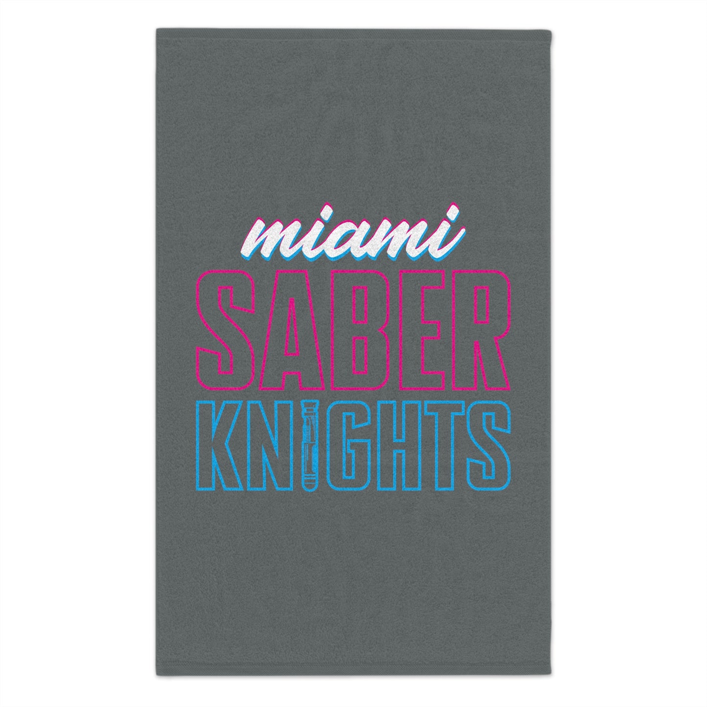 Miami Saber Knights Rally Towel