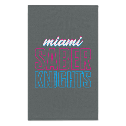 Miami Saber Knights Rally Towel