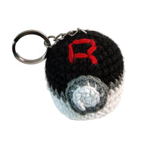 Team Rocket + Rocket's Poke Ball Keychain